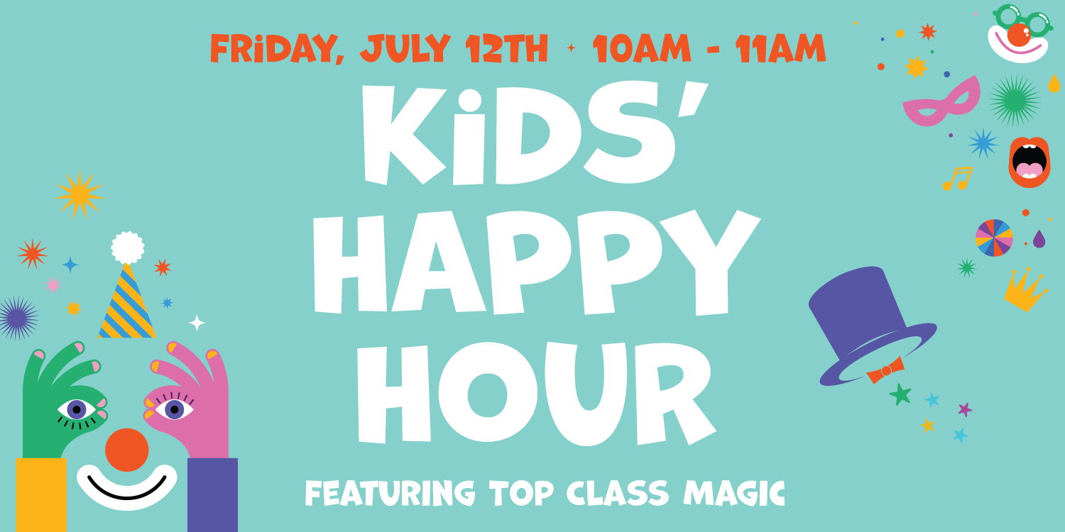 Kids Happy Hour event image July 12, 2024