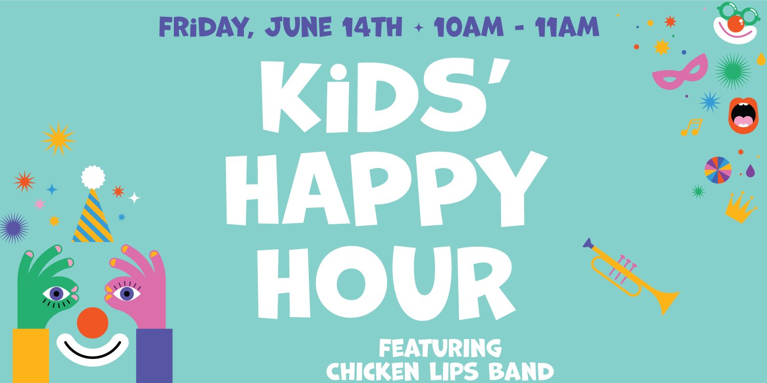 Kids Happy Hour event image June 14, 2024